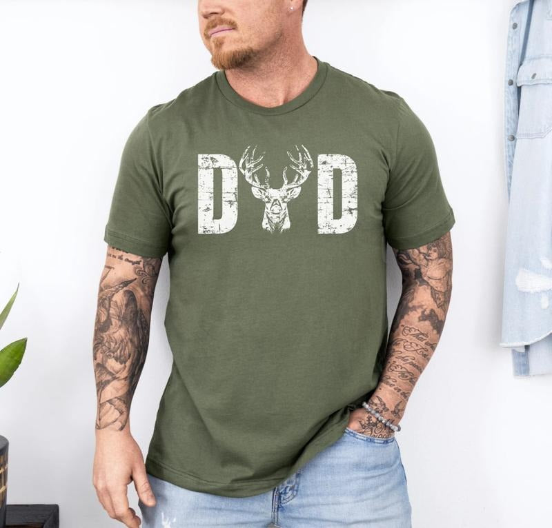 Dad Hunting T-Shirt, Deer Hunting Sweatshirt, Hunting Dad Tee Shirt, Daddy Sweater, Cool Dad Shirt, Gift For Father's Day...