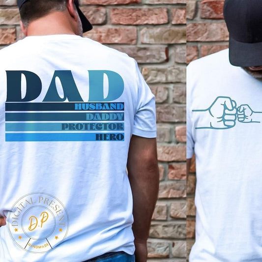 Dad Husband daddy Protector is hero T-Shirts, Hoodie, Sweatshirt | WearSparks.com