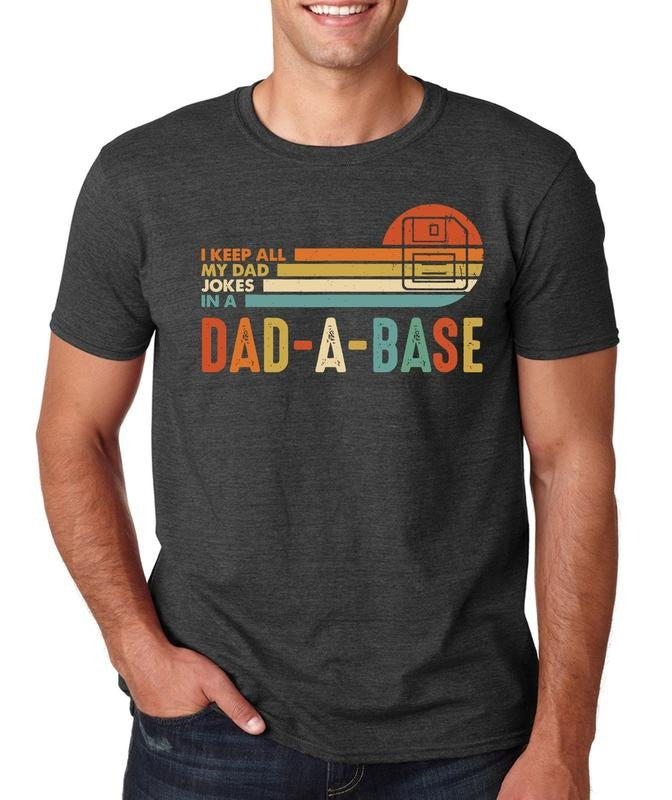 Dad a Base Shirt, Fathers Day TShirt, Father's Day, I keep all my dad jokes in Dad a base Shirt, Funny Dad tee Hoodie,...