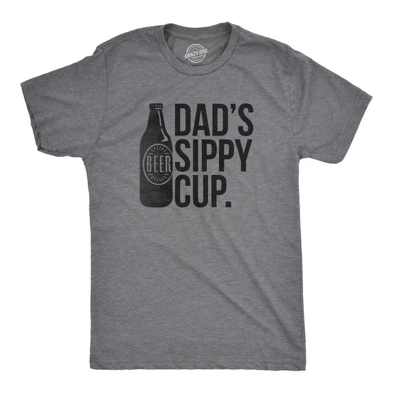 Dad's Sippy Cup Shirt, Funny Dad Shirt, Fathers Day Shirt, Hoodie, Sweatshirt | WearSparks.com