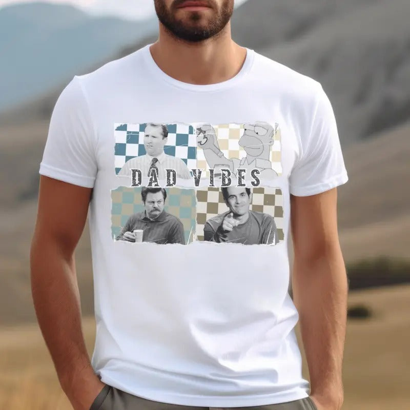 Dad vibes shirt, gift for Fathers day, best dad ever gift, gift for daddy, first time daddy, daddy to be shirt, funny dad...