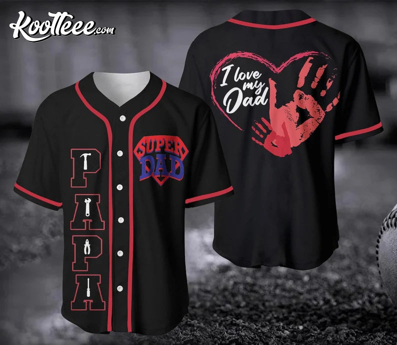 Dada Gift For Dad Father’s day Gift Baseball Jersey