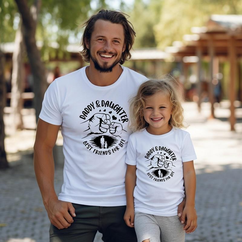 Daddy And Daughter Shirt Father's Day Gift From Daughtermatching Father And Daughter Shirtbest Friends For Life...
