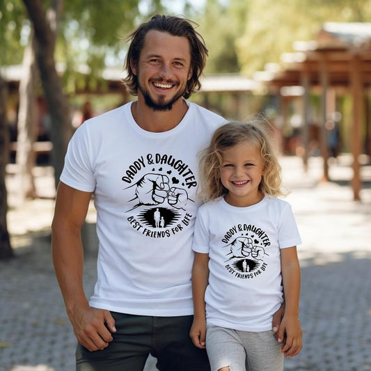 Daddy And Daughter Shirt Father's Day Gift From Daughtermatching Father And Daughter Shirtbest Friends For Life...