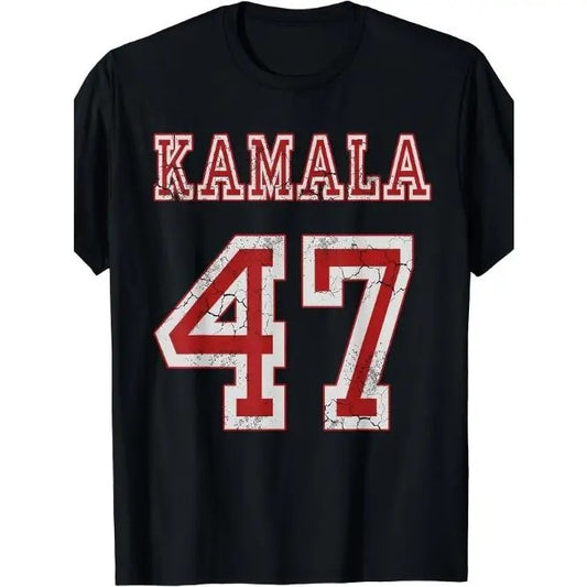 Daily wear men's crewneck T-shirt, Kamala Harris 2024 47th President of the United States T-shirt Made in USA Hoodie,...