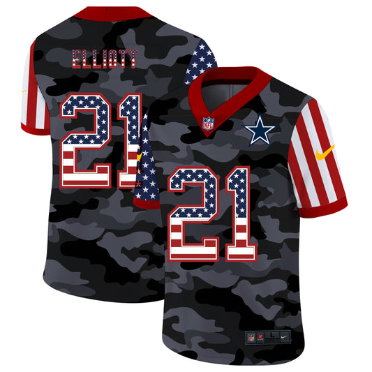Dallas Cowboys #21 Ezekiel Elliott Style 2