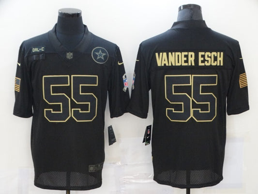 Dallas Cowboys #55 Leighton Vander Esch 20 Salute 548