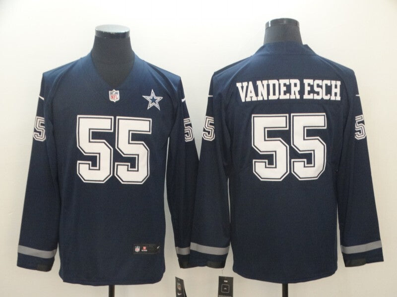 Dallas Cowboys #55 Leighton Vander Esch Long Sleeve 097