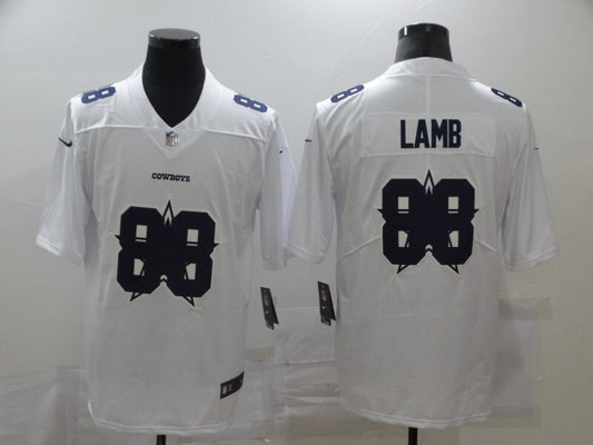 Dallas Cowboys #88 CeeDee Lamb White Shadow Edition 267