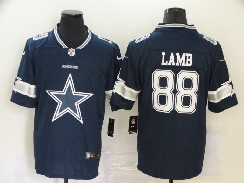 Dallas Cowboys #88 Dez Bryant Big Logo Fashion 081