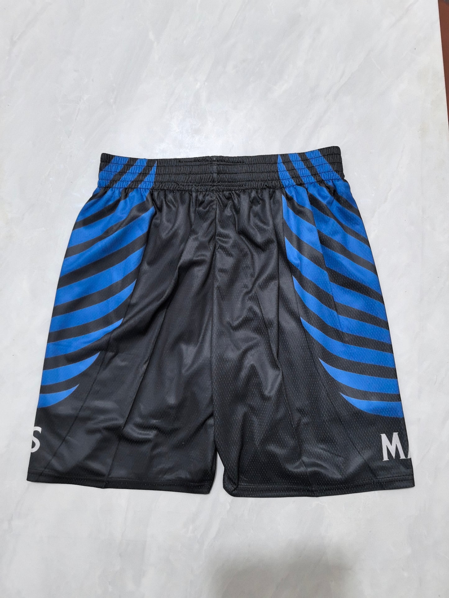 Dallas Mavericks 26 Mavericks Black City Edition Shorts Style 1