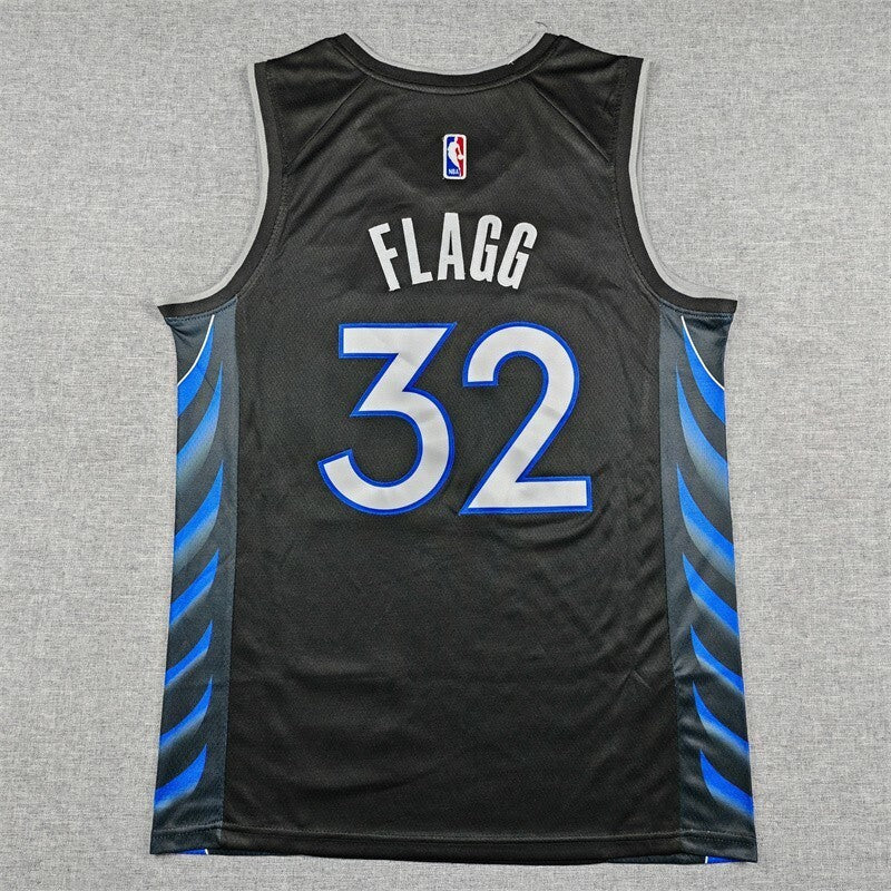 Dallas Mavericks #32 Cooper Flagg 26 Mavericks 32 Black City Edition Style 3