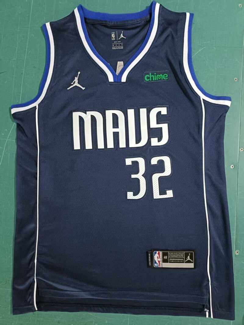 Dallas Mavericks #32 Cooper Flagg Mavericks 32 Navy Style 2
