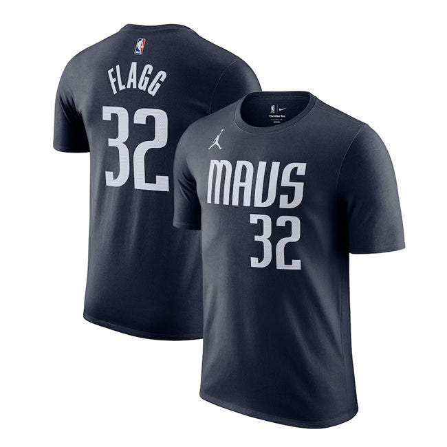 Dallas Mavericks #32 Cooper Flagg Navy 2025 Draft First Round Pick Statement