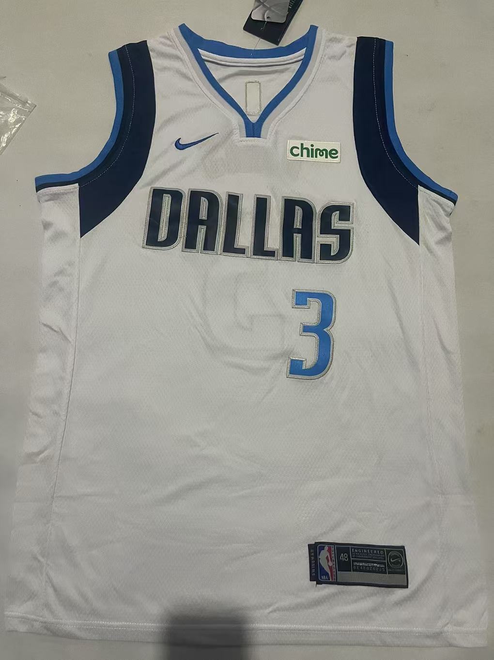 Dallas Mavericks #3 Anthony Davis 25 Mavericks 3 # White Style 2