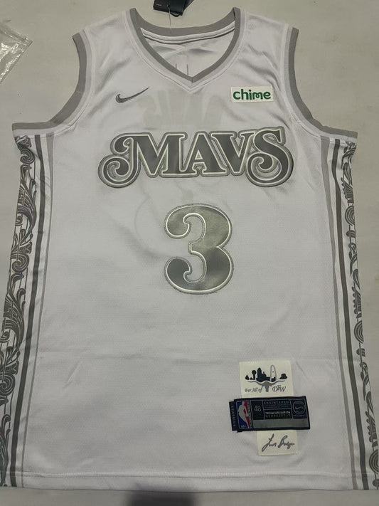 Dallas Mavericks #3 Anthony Davis Mavericks 3 # White Style 1