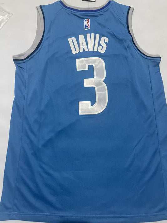 Dallas Mavericks #3 Anthony Davis Mavericks 3 # White Style 3