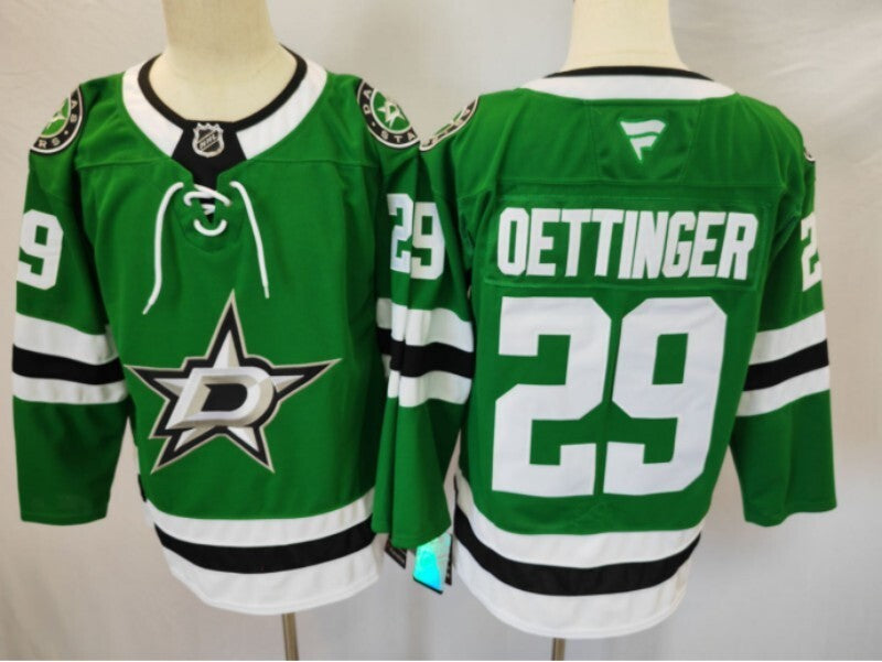 Dallas Stars #29 Jake Oettinger Stars