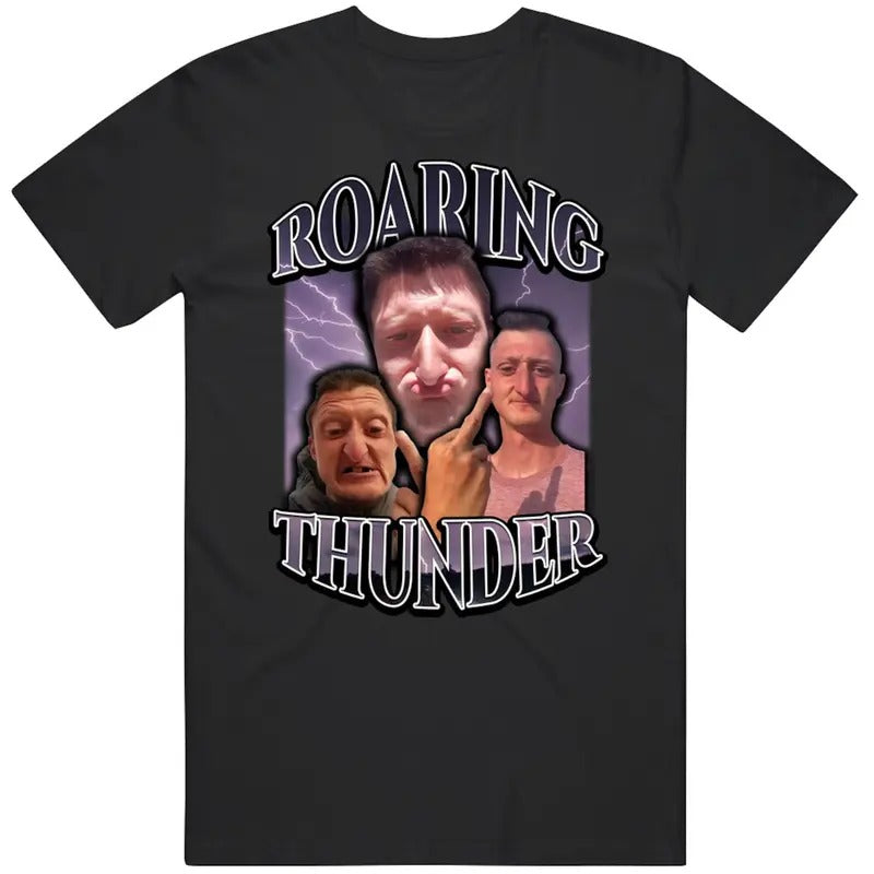 Daniel Larson Roaring Thunder Funny Tiktok Meme Joke Gift Unisex T Shirt Casual Classic Hoodie, Sweatshirt | WearSparks.com