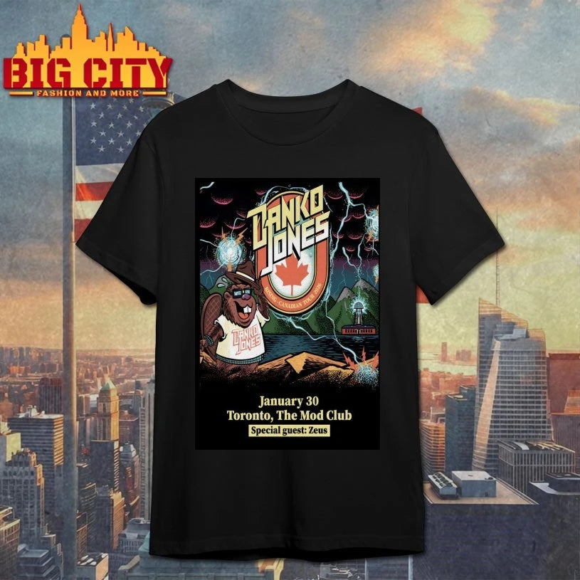 Danko Jones 1.30.2026 Toronto ON Poster shirt