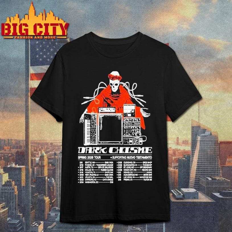 Dark Chisme Spring 2026 Tour Dates Skeleton Shirt