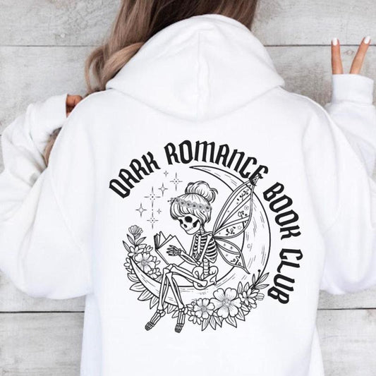 Dark Romance Book Club Hoodie, Sweatshirt for Bookworms, romantasy, smut sweatshirt, gift for reader, bookworm gift, buy...