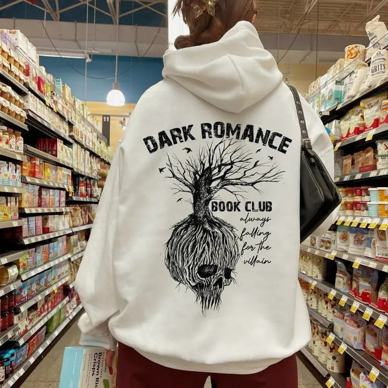 Dark Romance Book Club Sweatshirt Dark Romance Merch Romance Reader Booktok Merch Reading T shirt Book Shirt Book Lover...