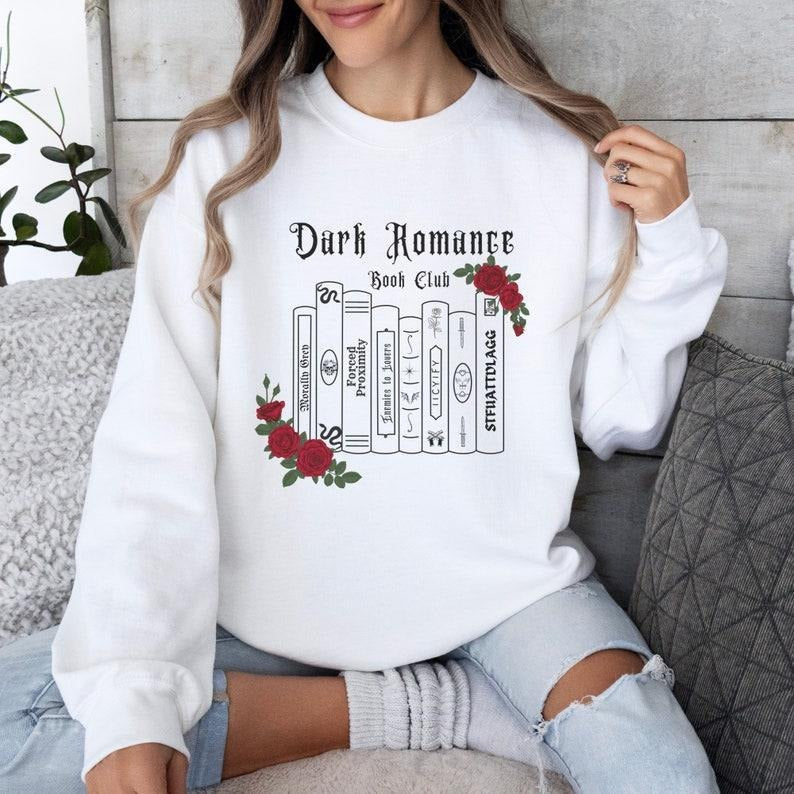 Dark Romance Book Club Sweatshirt, Gift for Book Lover, Bookish Shirt, STFUATTDLAGG Shirt, Romance Book Sweatshirt,...