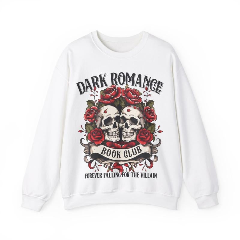 Dark Romance Book Club Sweatshirt, Trendy Literature Hoodie, Romance Book Crewneck, Dark Academia Shirt, Funny Gift for...