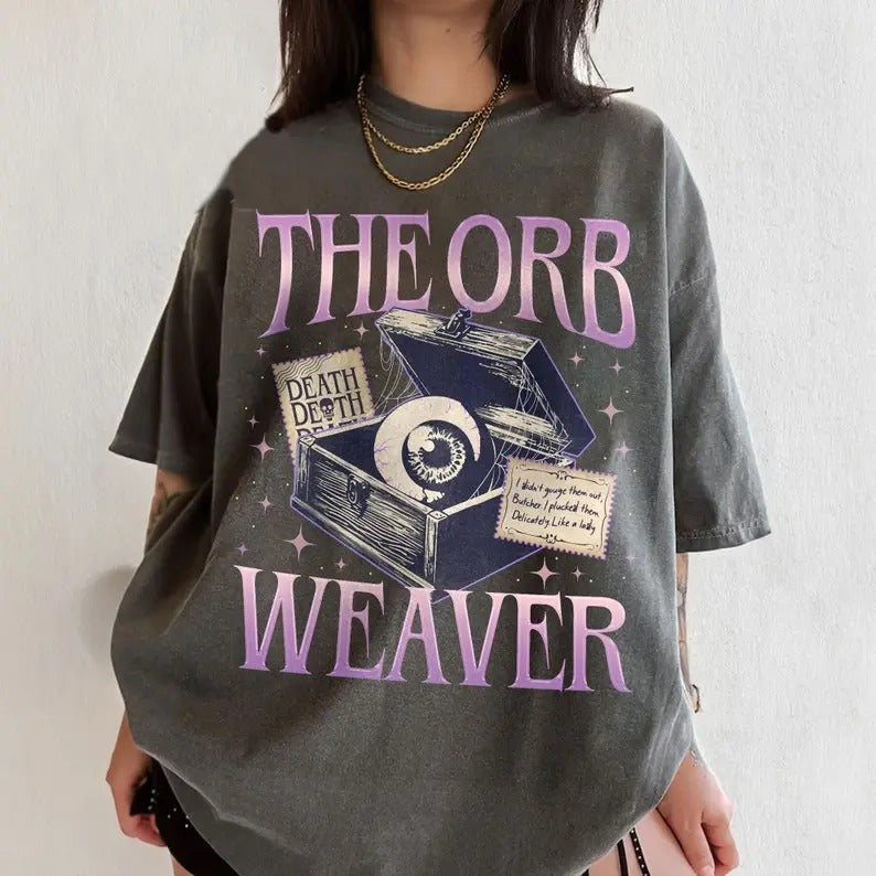 Dark Romance Fan  Shirt, The Orb Weaver, Butcher & Blackbird T Shirt, Gift For Bookish Lover, Brynne Inspired Book Shirt...