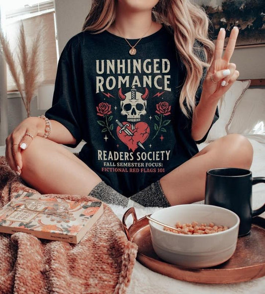 Dark Romance Shirt Booktrovert Shirt Smut Reader Shirt Spicy Reader Shirt Dark Academia Clothing Book Lover Gift...