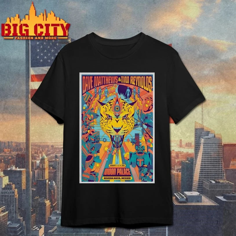 Dave Matthews And Tim Reynolds Riviera Maya Mexico 1.21.2026 Poster shirt