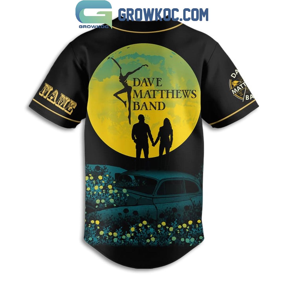 Dave Matthews Band Dancing Nancies Personalized Baseball Jersey