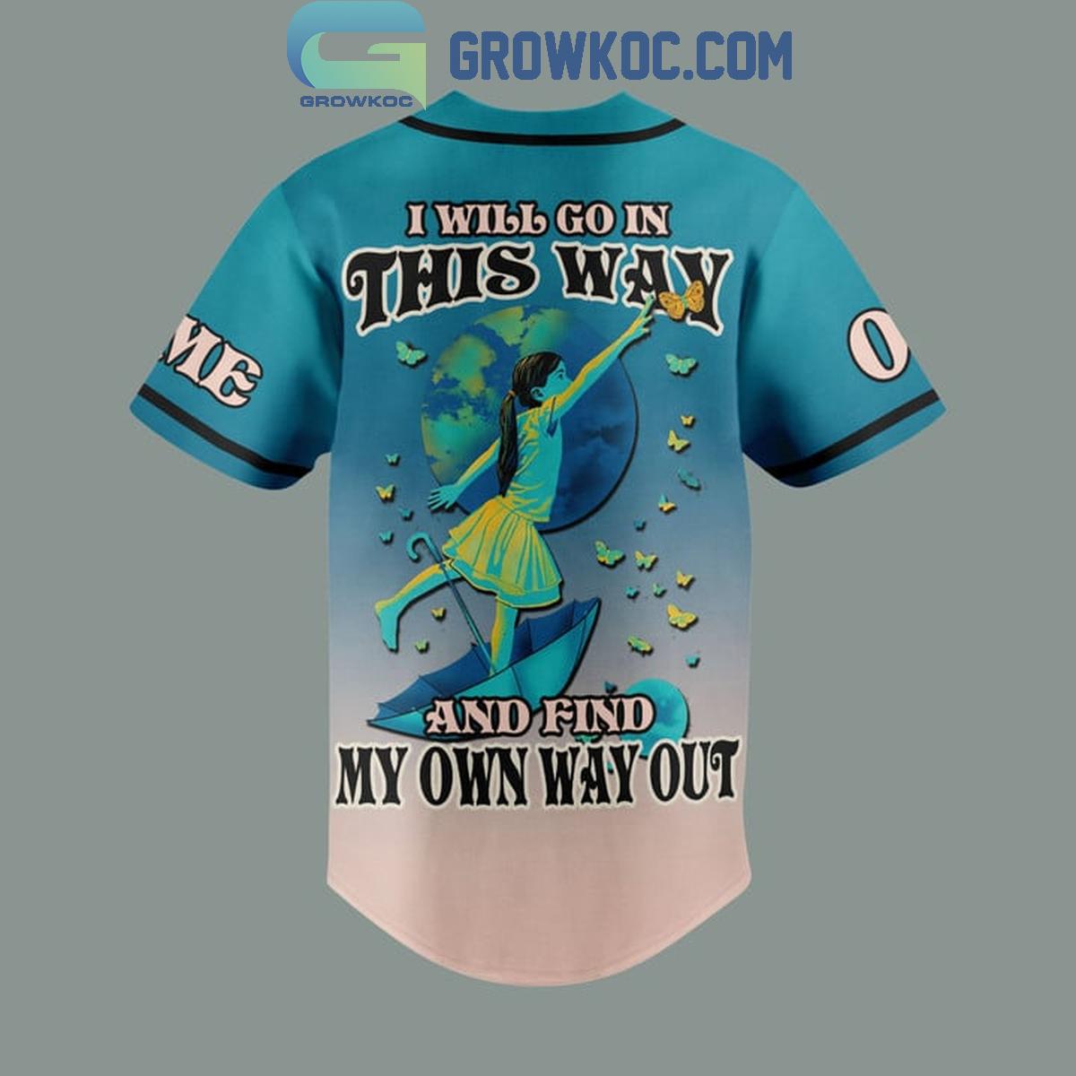 Dave Matthews Band I Will Go In This Way Fan Personalized Baseball Jersey