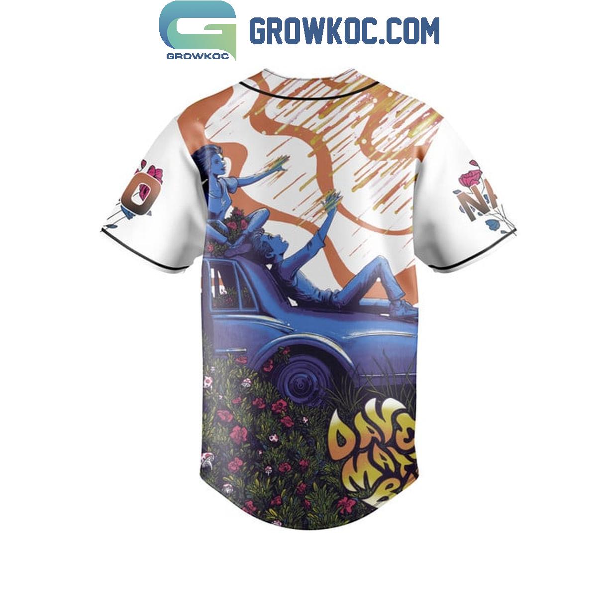 Dave Matthews Band So Damn Lucky Personalized Baseball Jersey
