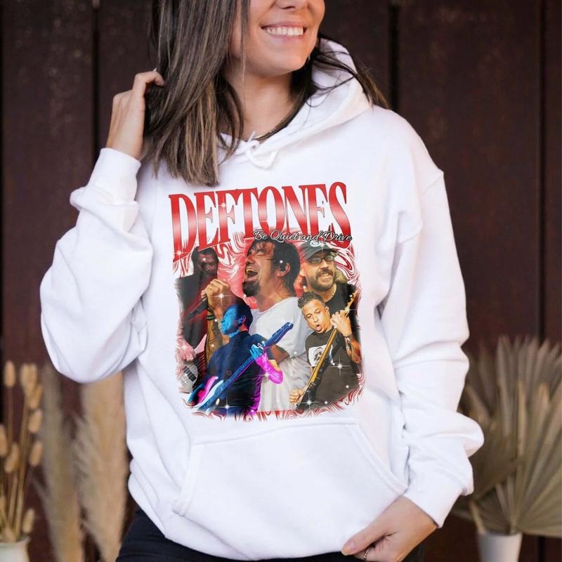 Ddeftones Bootleg Graphic Tee, Nu Metal Rock Band, Rock Tour Merch , Unisex Sweater Pullover Tee Hoodie, Sweatshirt