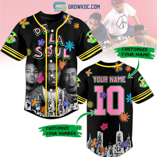 De La Soul Personalized Baseball Jersey