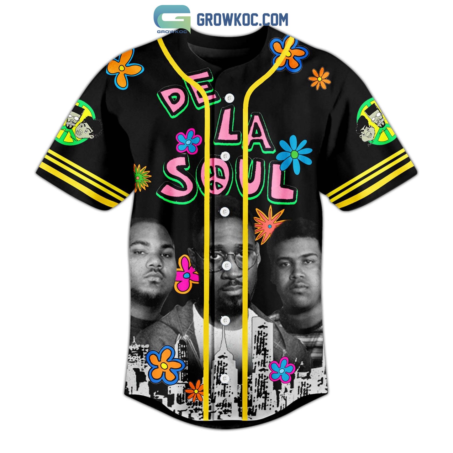 De La Soul Personalized Baseball Jersey