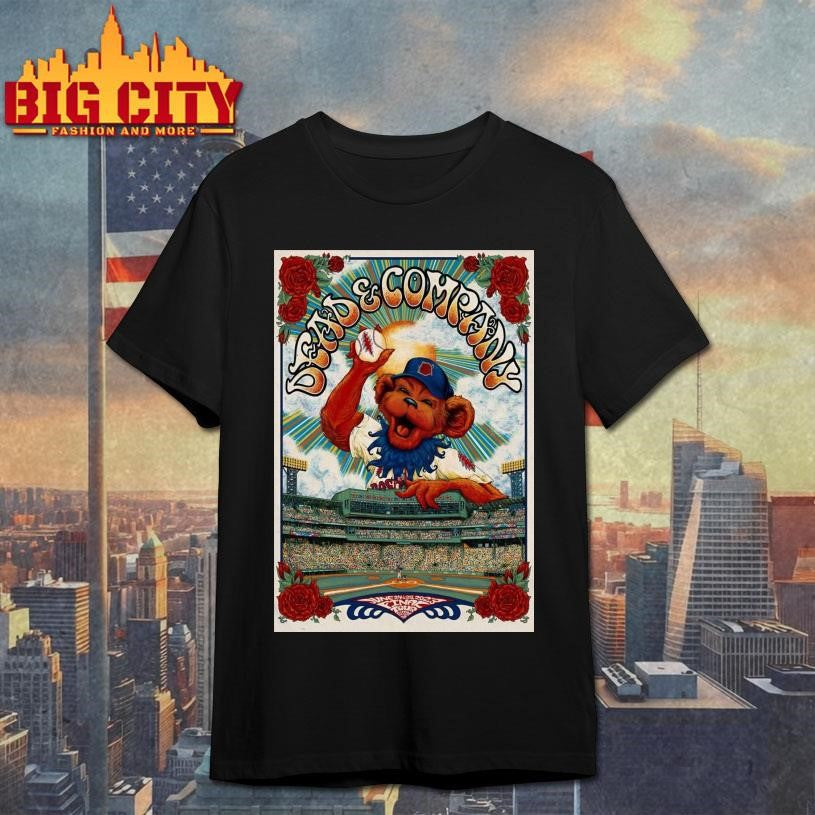 Dead And Company Boston MA Event Jun 24-25 2023 Poster Shirt