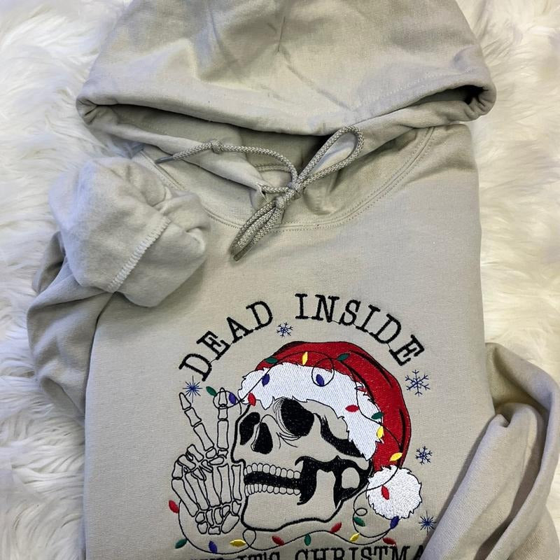 Dead inside hooded sweater T-Shirts, Hoodie, Sweatshirt | WearSparks.com
