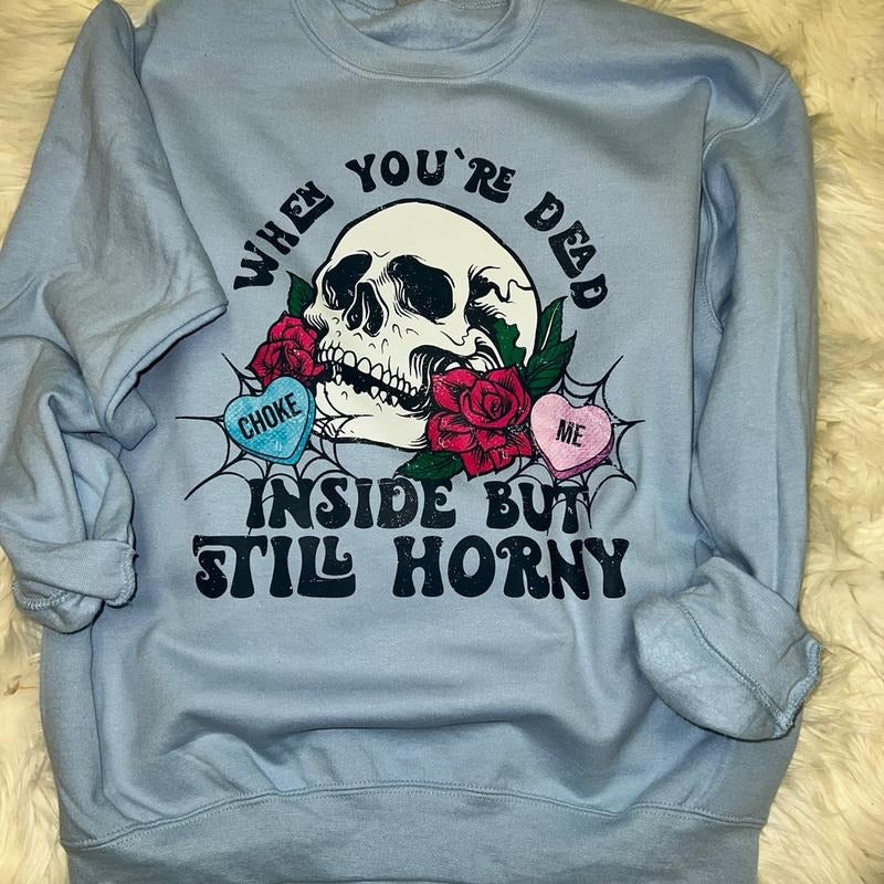 Dead inside valentines edition sweater T-Shirts, Hoodie, Sweatshirt | WearSparks.com