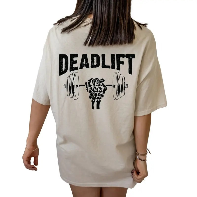 Deadlift Shirt, Women's Trendy Workout Shirt, Men's Gym Tshirt, Streetwear Tee, Sports Gifts, Bodybuilding Shirt, Coach...