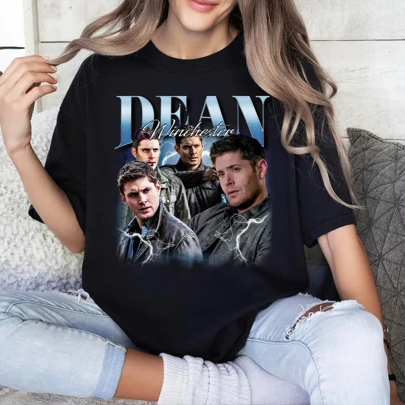 Dean Shirt, Winchester T Shirt,  Gift For Woman and Man Unisex T-Shirt Sweatshirt Hoodie | WearSparks.com