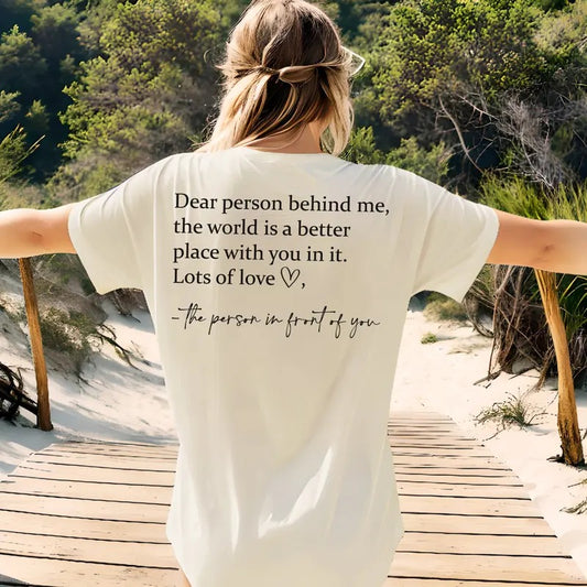 Dear Person Behind Me Shirt, Mental Health Awareness T-Shirt, Mental Health T-Shirt, Mental Health Shirts, Mental Health...