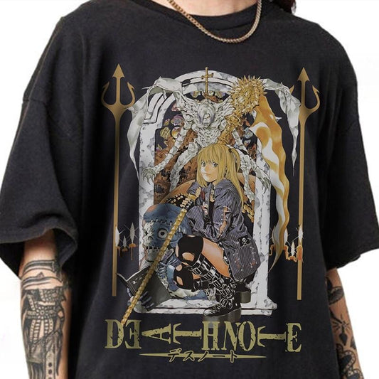 Death Note Misa Amane Anime Shirt, Anime T-shirt, Anime Sweatshirt, Graphic Anime Tee, Japanese Anime, Comfort Colors...