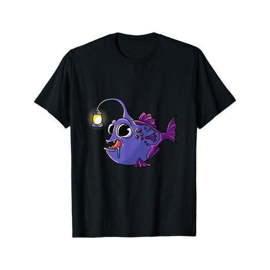 Deep sea lantern fish fishing fish sea monster T-shirt Made in USA Hoodie, Sweatshirt | WearSparks.com