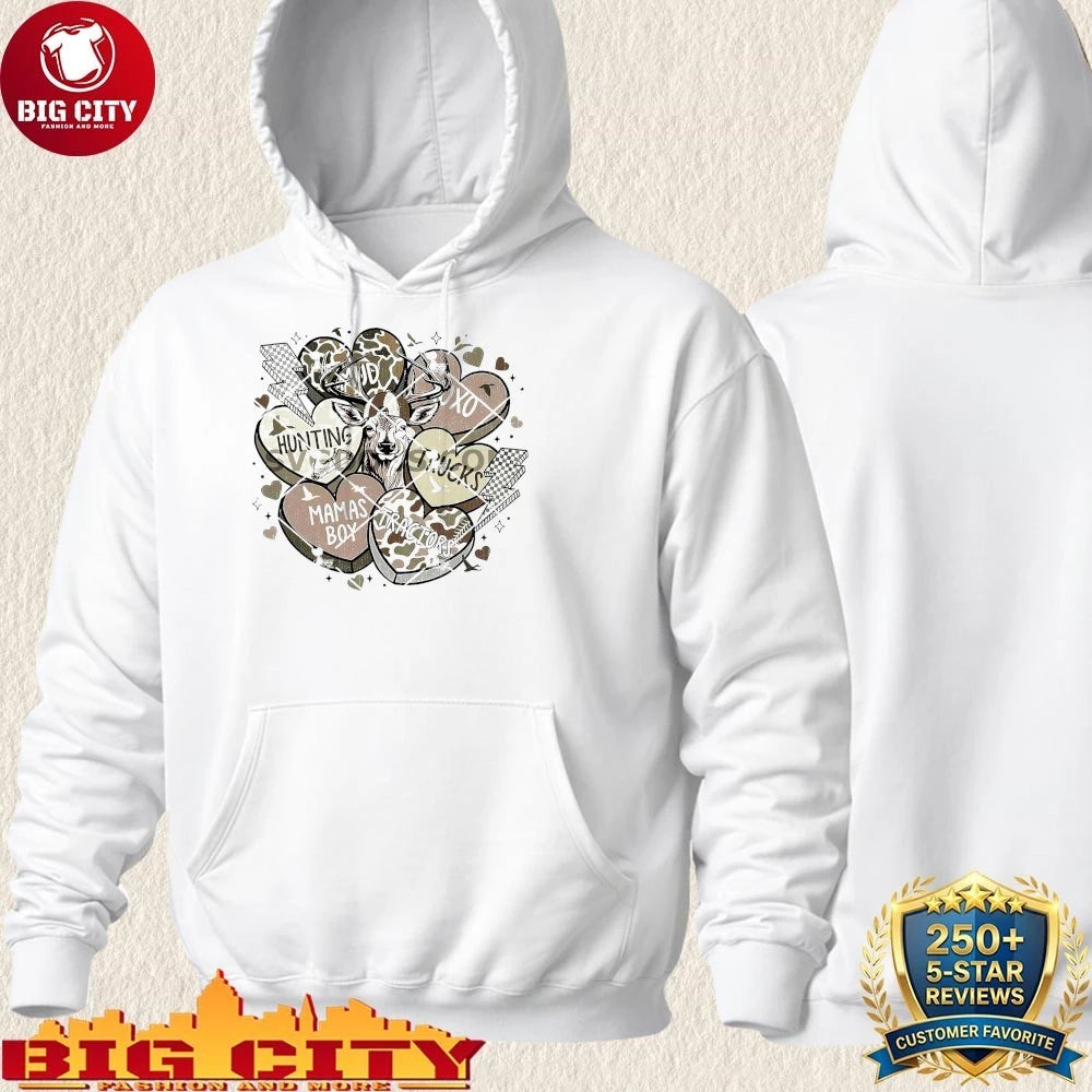 Deer Hunting Valentine Buck Mama Shirt