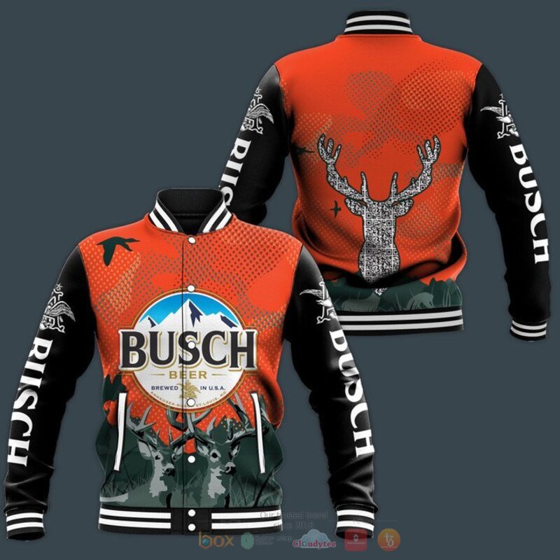 Busch beer Deer Deer Baseball jacket