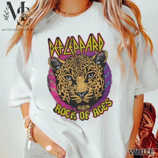 Def Leppard Rock Of Ages Shirt, Def Leppard Fan Shirt, Journey Tour 2024, Def Leppard Journey Stadium Tour 2024 Concert T...