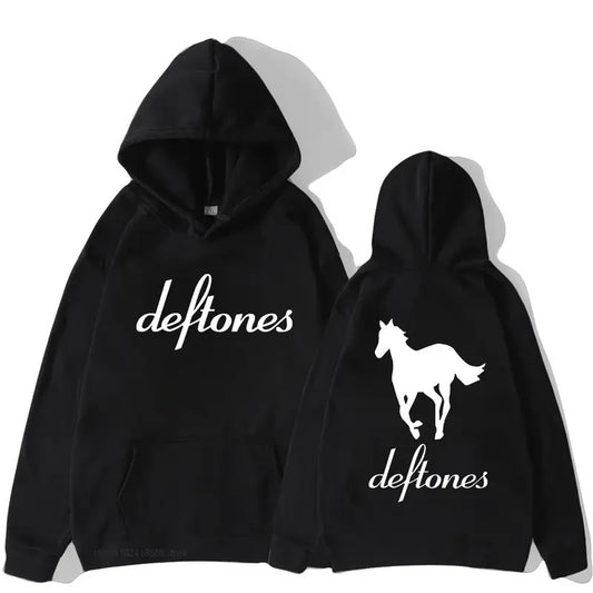 Deftones Hoodie Hip Hop Mens Around The Fur Tour Band Sweatshirt Goth Retro Grunge for Male Streetwear Women Y2k Hoody...